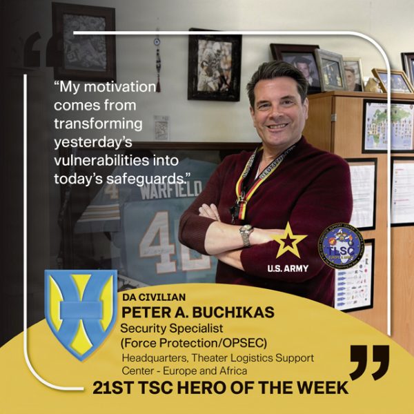 21st TSC Hero of the Week, Peter A. Buchikas