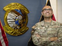 U.S. Air Force Airman 1st Class Jaideep Singh, 700th Contracting Squadron contracting specialist, poses for a photo at Kapaun Air Station, Germany, June 10, 2026. Singh consistently showed drive and excellence for the mission and community by volunteering, completing additional duties, and setting a positive example for the Airmen in his squadron. (U.S. Air Force photo by Senior Airman Trevor Calvert)