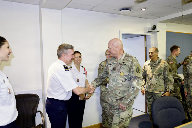 Building bridges in military medicine: HIA Percy completes reciprocal visit to LRMC