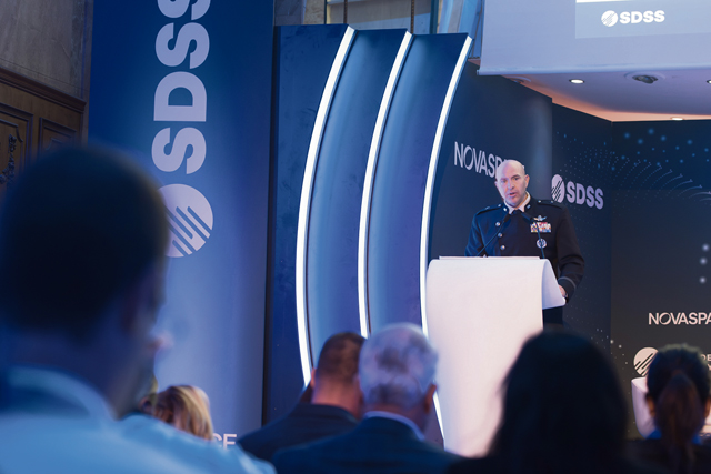 SPACEFOREUR-AF commander speaks at Space Defense, Security Summit